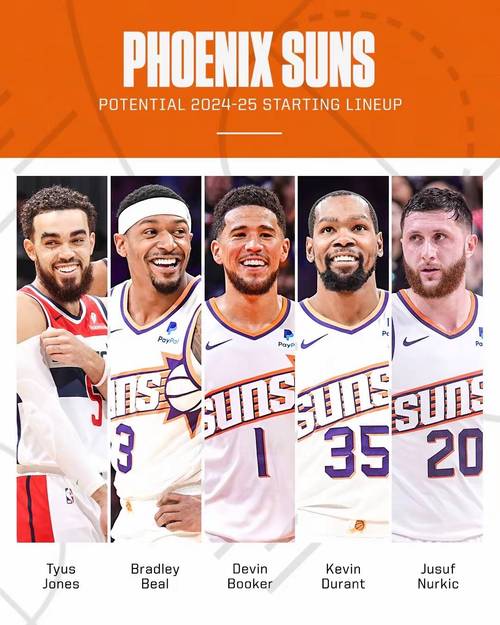 太阳中文公布“首发阵容”：布克、阿伦、邓恩、狄龙、伊戈达罗