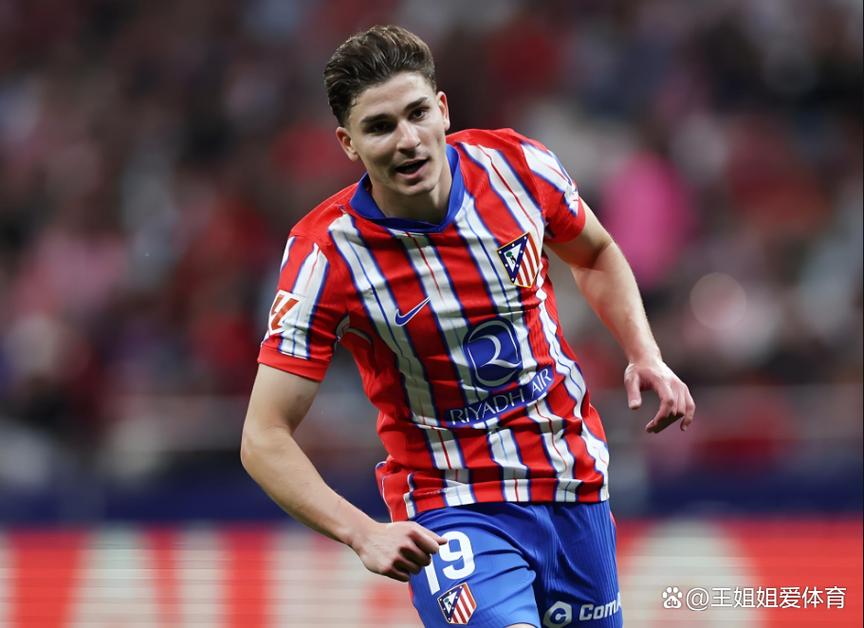 阿尔瓦雷斯为马竞出战13场欧冠进9球，超过在曼城的欧冠进球数量