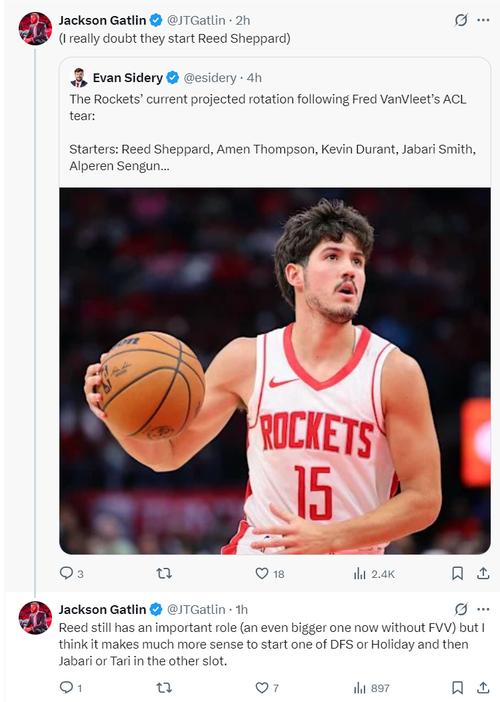 场均4.9分&命中率35.6%！美记：谢泼德这样打下去本季或被交易